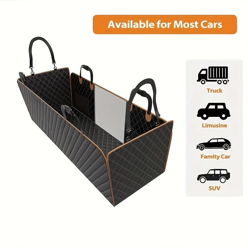 Bondi Paws Hard Base Dog Back Seat Protector